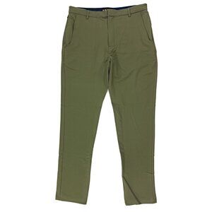Teren Mens Daily Driver Performance Stretch Chino Pants Magnetic Button 32x32